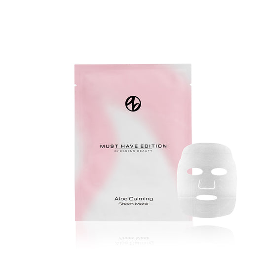 Soothing fabric mask with aloe vera