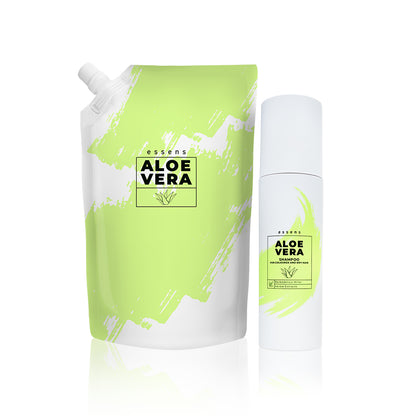 Set – Aloe Vera Shampoo for all hair types + RESERVE (200 ml + 500 ml)